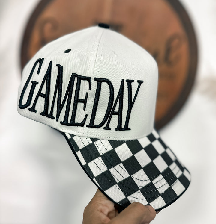 Game Day Checkered Hat