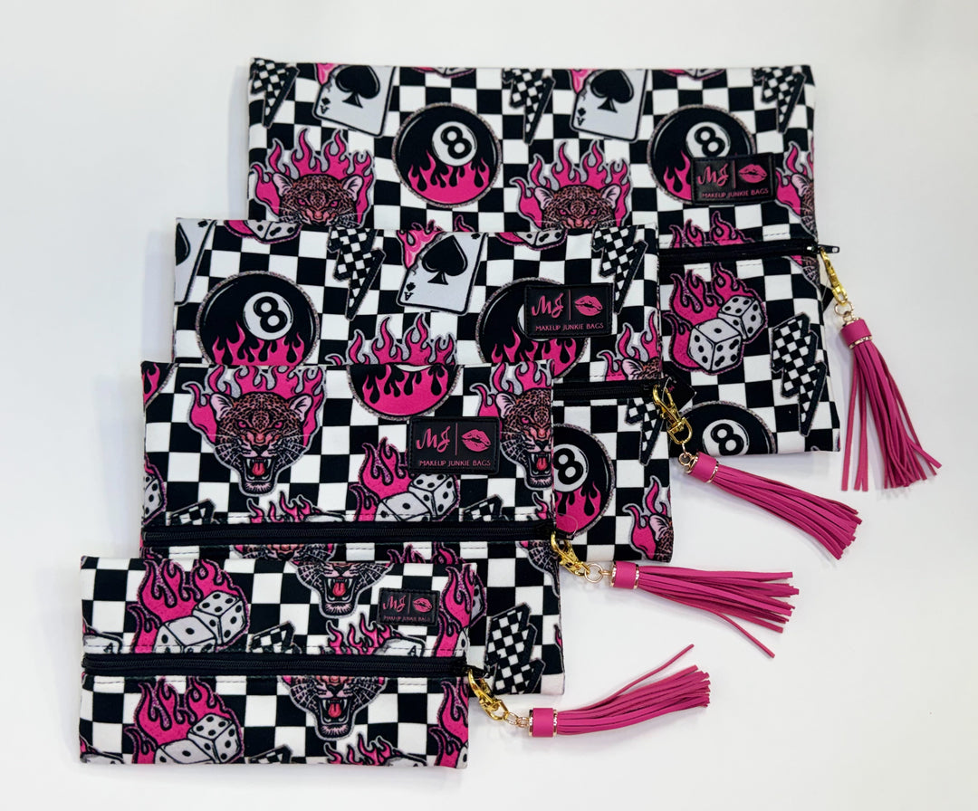 PREORDER: F2SB Exclusive Rad Tiger Makeup Junkie Bags - Face 2 Soul Beauty Boutique