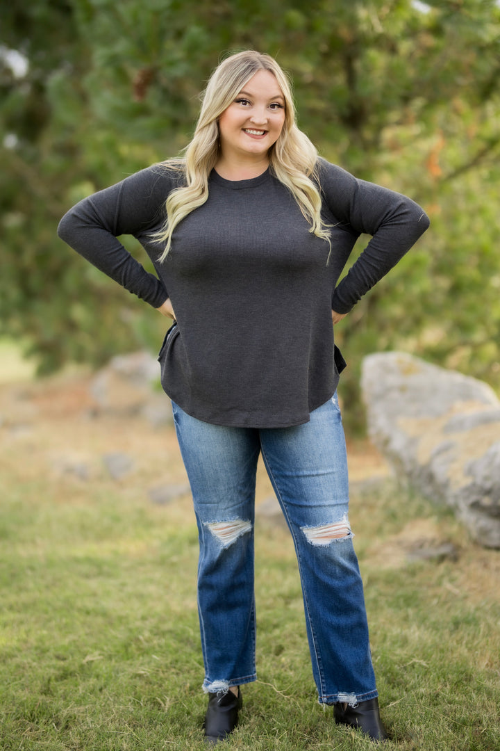 The Lizzi High Rise Straight Leg Jeans - Face 2 Soul Beauty Boutique