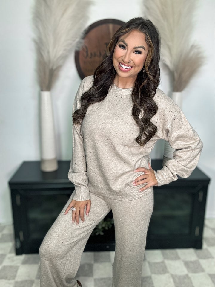 Sparkle in Comfort 2 Piece Sweater Set