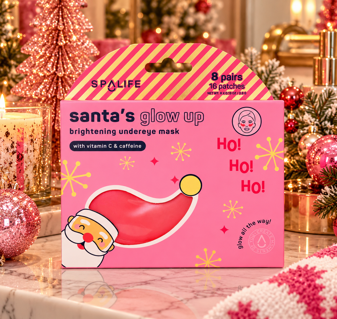 Holiday Santa Glow Up Brightening Undereye Masks