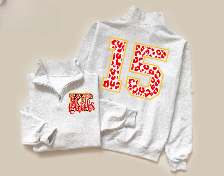 Made to Order: Leopard KC Quarter Zip 