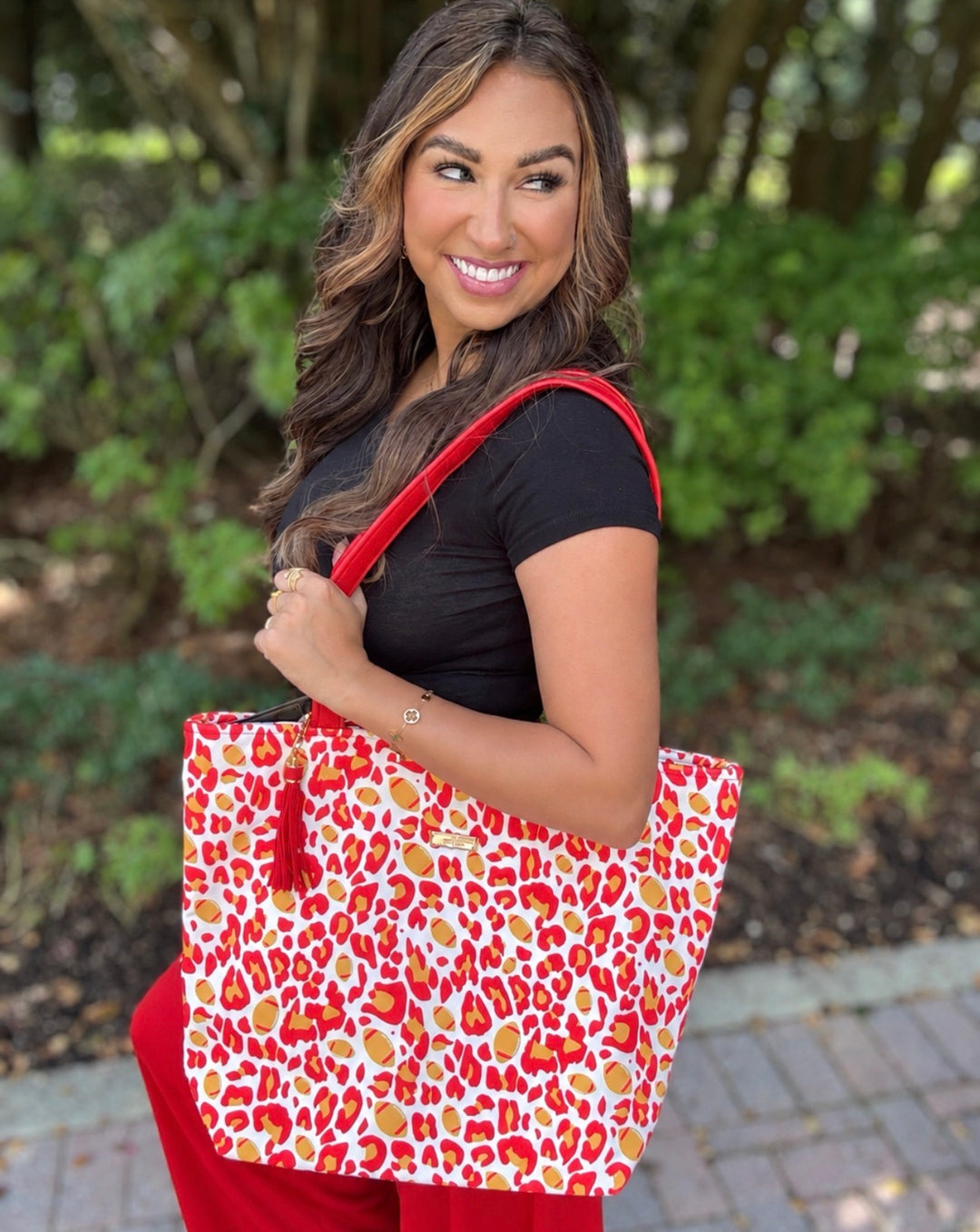 Game Day Leopard Makeup Junkie Bags - F2SB Exclusive