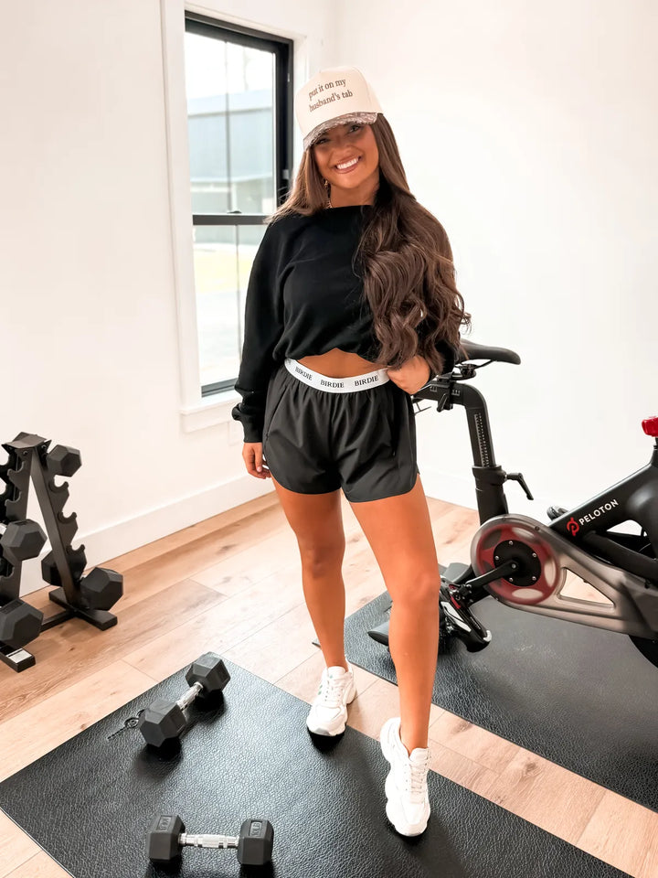 Essential Performance Shorts in Black