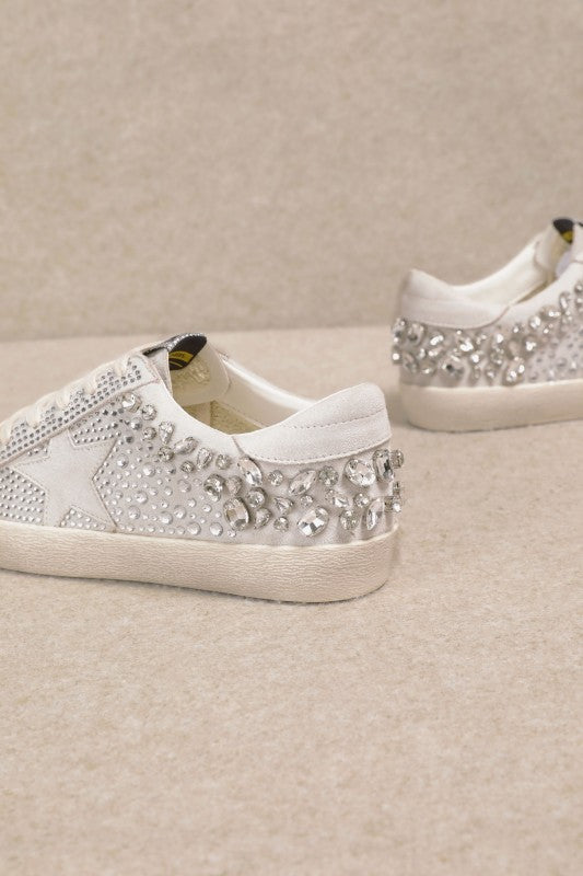 The Goldie Embellished Sneakers