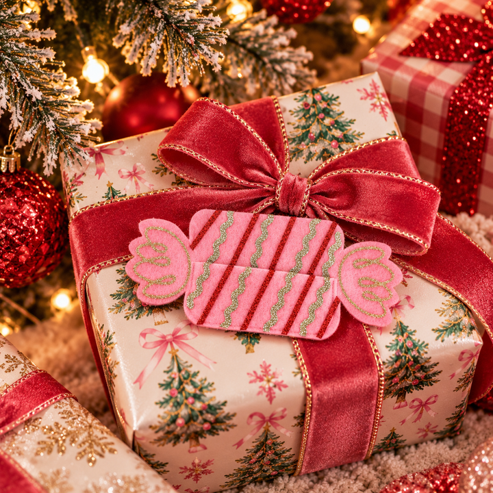 Pink Candy Gift Card Holder