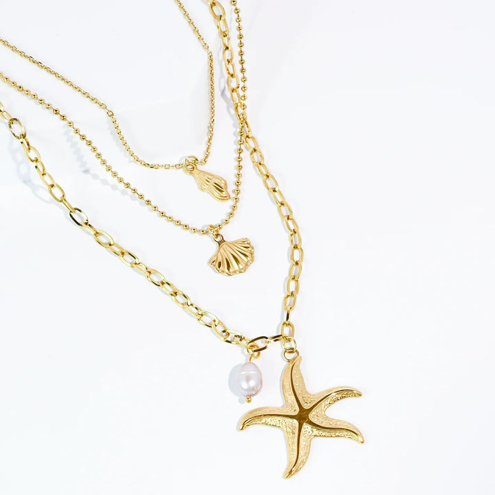 Sandy Shore Layers Necklace