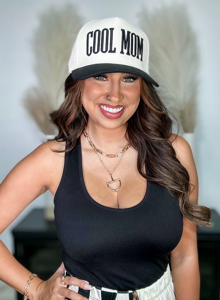 Cool Mom Embroidered Hats