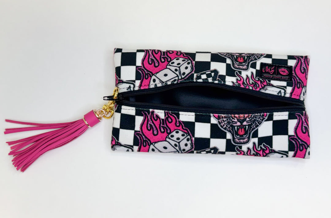 PREORDER: F2SB Exclusive Rad Tiger Makeup Junkie Bags - Face 2 Soul Beauty Boutique