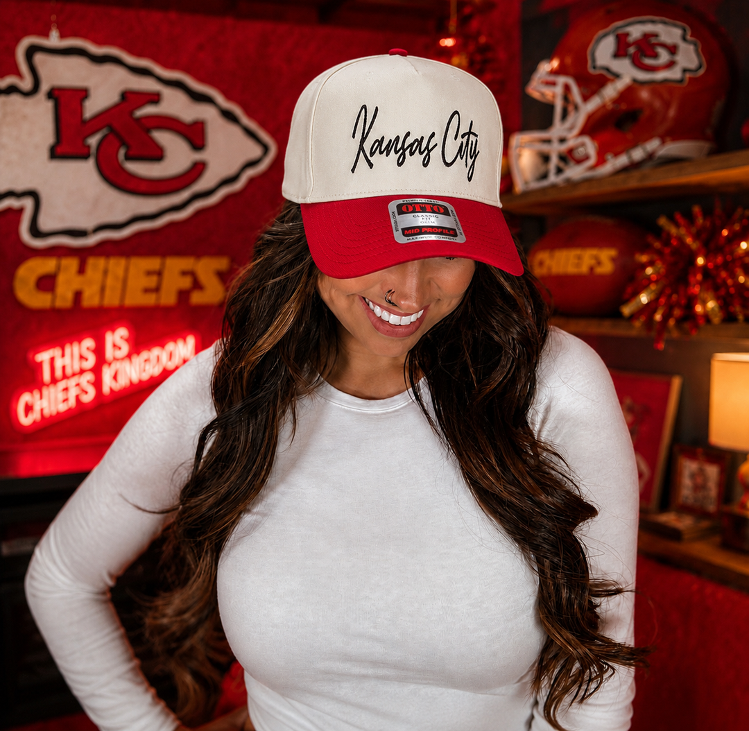 Kansas City Embroidered Hats - Face 2 Soul Beauty Boutique