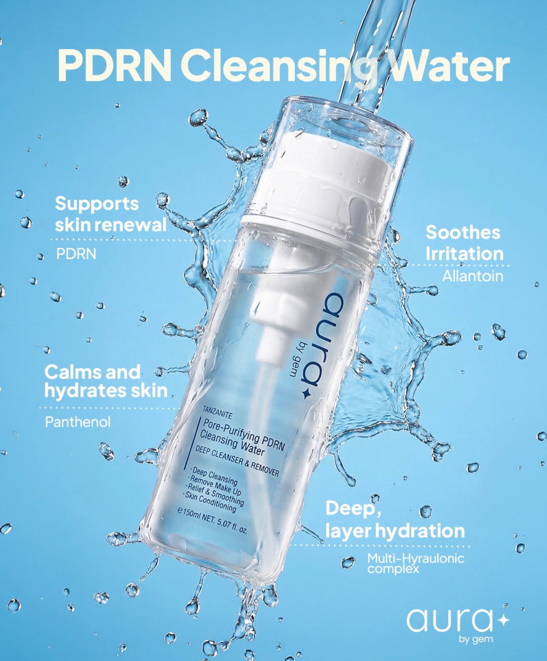 Pore Purifying PDRN Cleansing Water