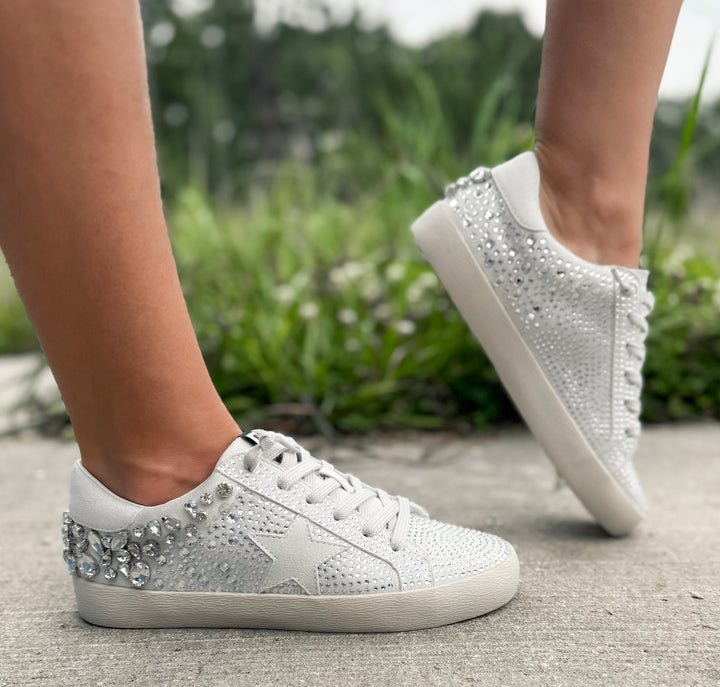 The Goldie Embellished Sneakers