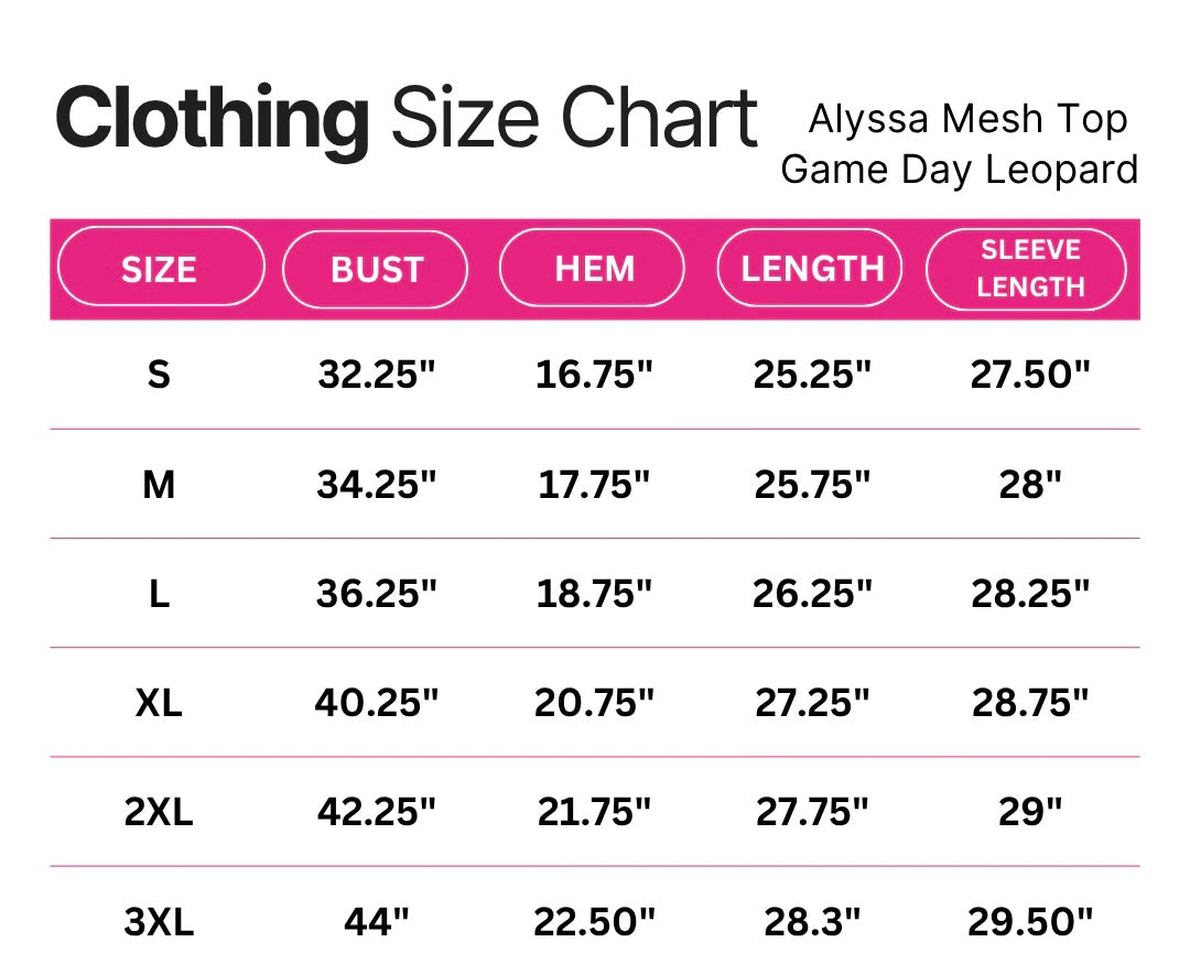 Game Day Leopard Alyssa Mesh Top - Face 2 Soul Beauty Boutique