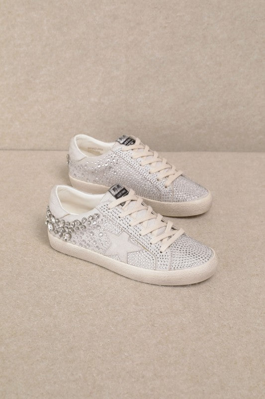 The Goldie Embellished Sneakers