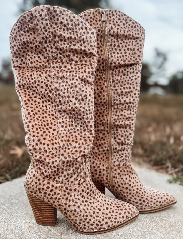 Long Live Cowgirls Cheetah Corky Boots