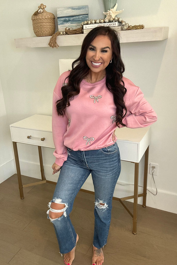 High Rise Knee Distressed Jeans By Risen - Face 2 Soul Beauty Boutique