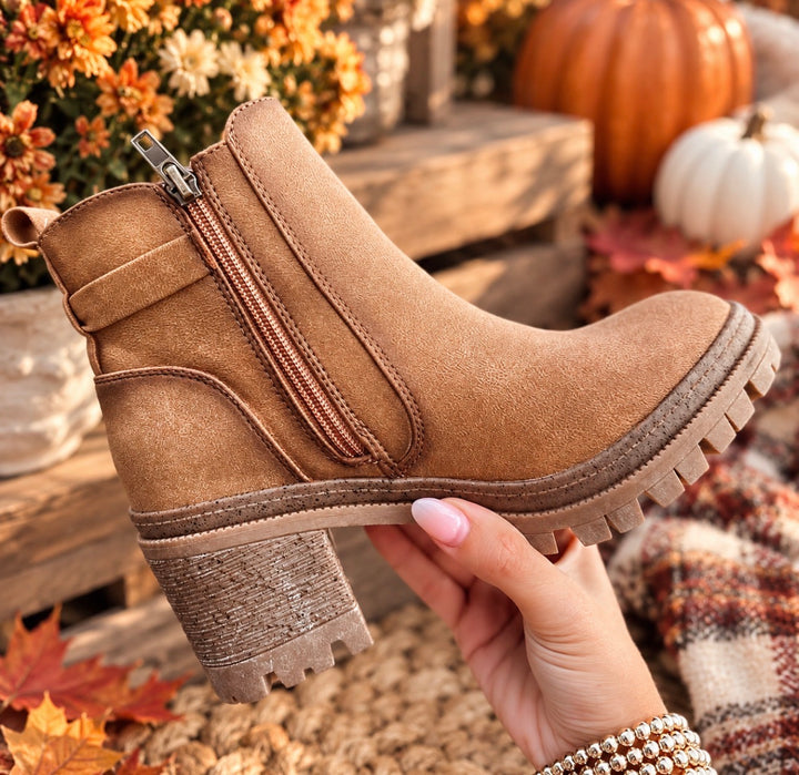 The Maeve Tan Boots