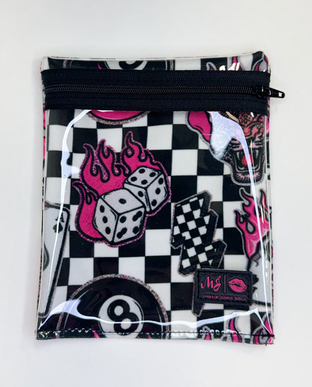 PREORDER: F2SB Exclusive Rad Tiger Makeup Junkie Bags - Face 2 Soul Beauty Boutique