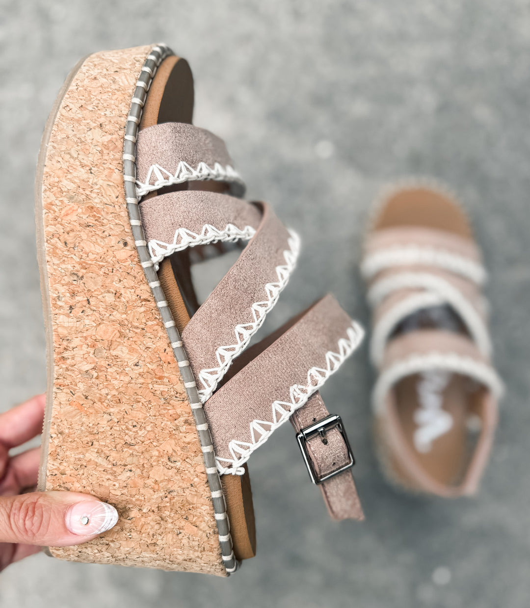 The Bethany Taupe Wedges - Face 2 Soul Beauty Boutique