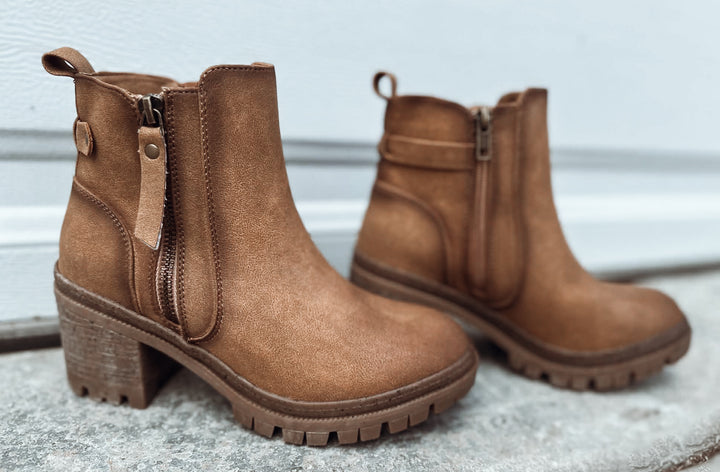 The Maeve Tan Boots