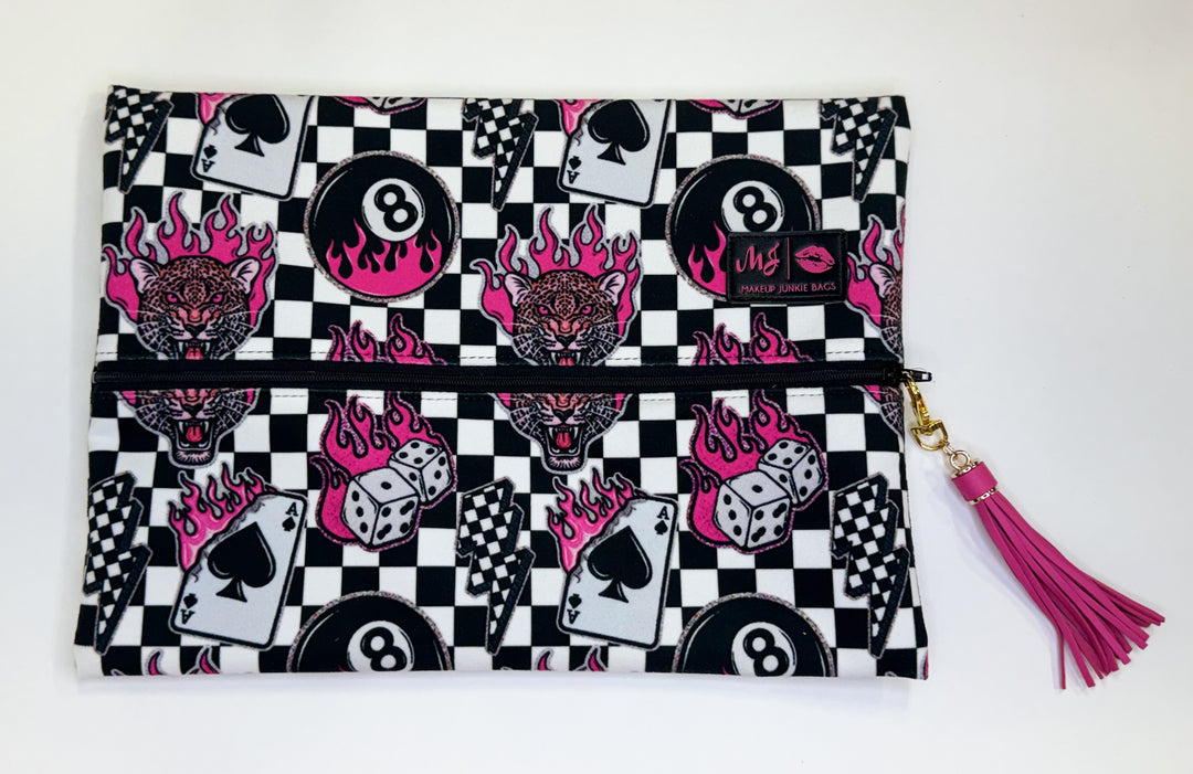PREORDER: F2SB Exclusive Rad Tiger Makeup Junkie Bags - Face 2 Soul Beauty Boutique