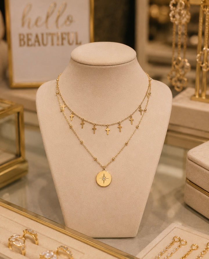 18K Stainless Steel Tarnish Free Necklaces