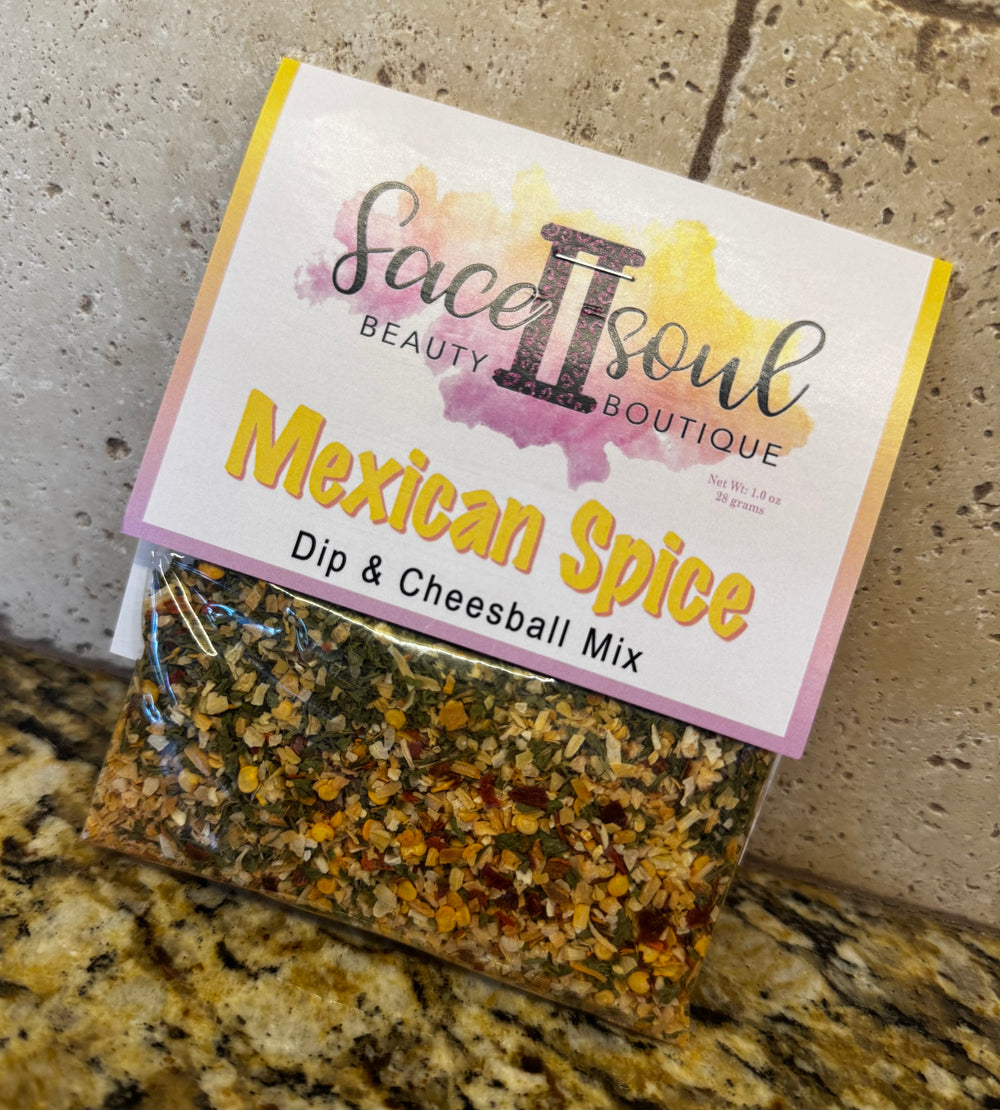 F2SB Mexican Spice Dip Mix - Face 2 Soul Beauty Boutique