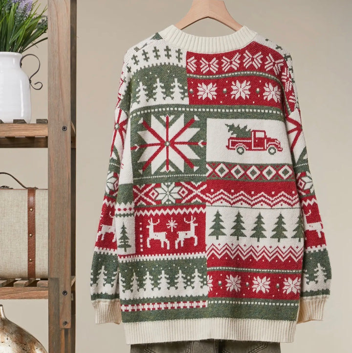 Classic Christmas Knit Cardigan