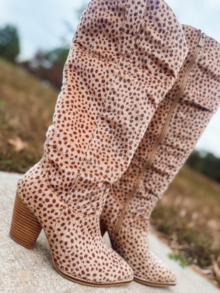 Long Live Cowgirls Cheetah Corky Boots