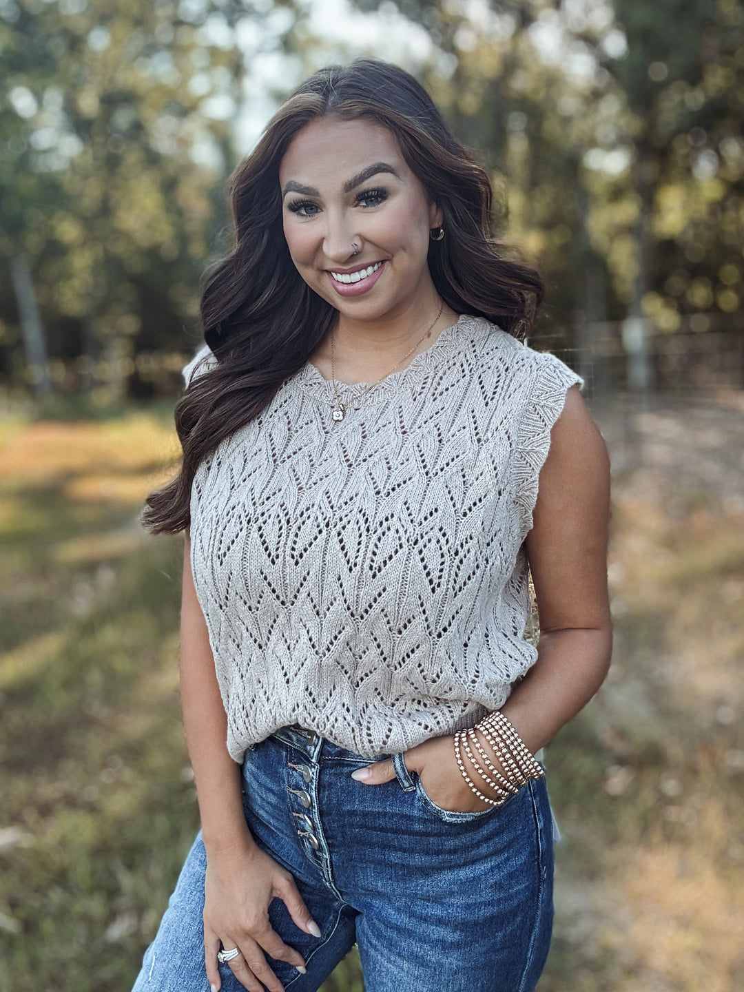 Coco Sleeveless Knit Top