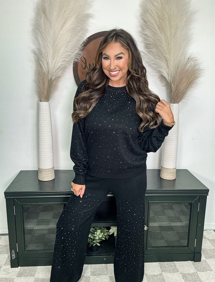 Sparkle in Comfort 2 Piece Sweater Set