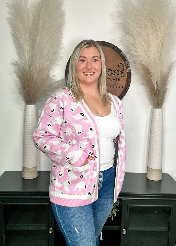 Lilac Ghost Cardigan
