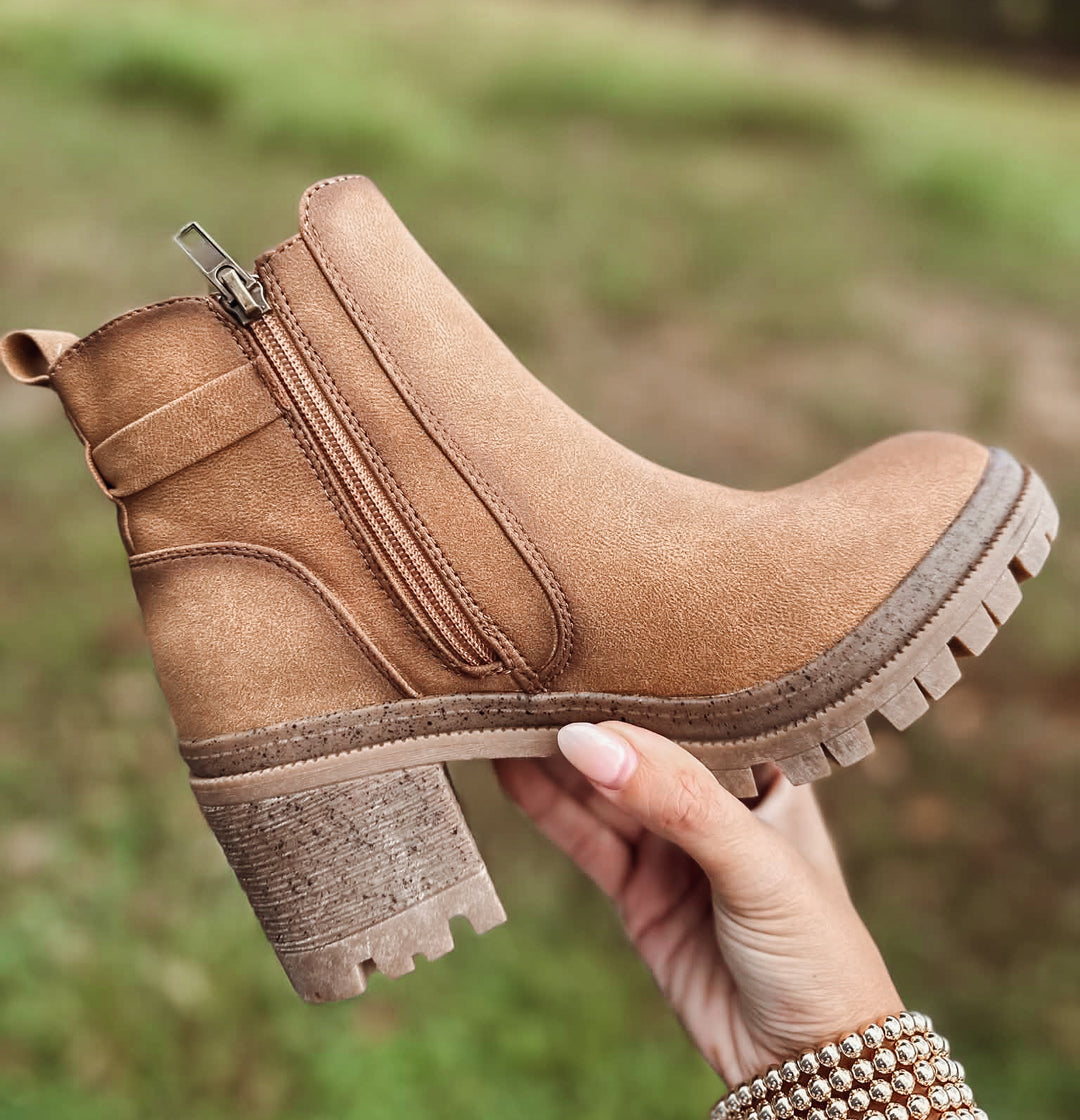 The Maeve Tan Boots