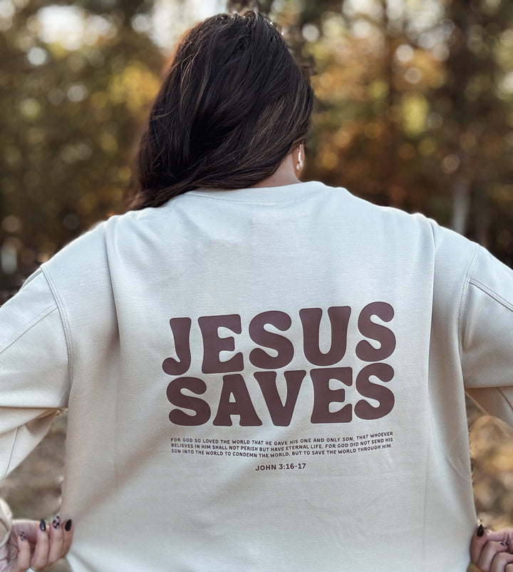 Jesus Saves Ultra Comfy Sweatshirt