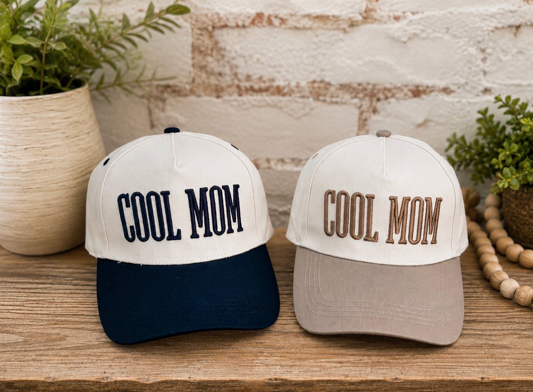 Cool Mom Embroidered Hats - Face 2 Soul Beauty Boutique