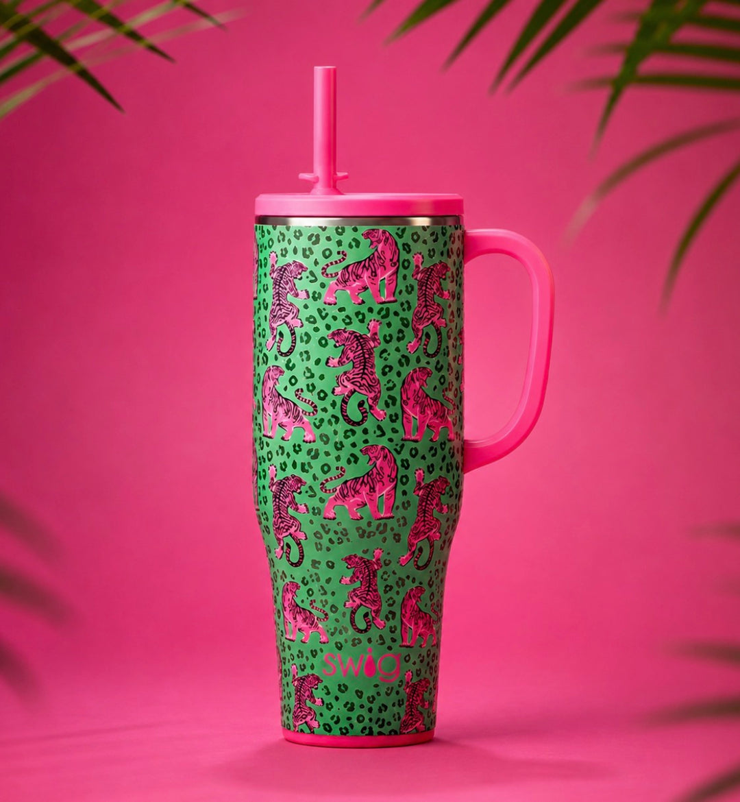 30oz Easy Tiger Leak Proof Swig Tumblers - Face 2 Soul Beauty Boutique