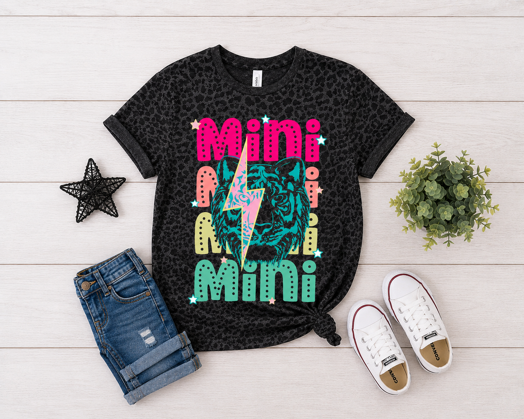 Made To Order: Mama &amp; Mini Tiger Leopard Tees - Face 2 Soul Beauty Boutique