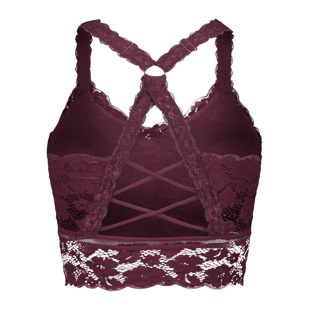 Juliette Deluxe Racerback Lace Bralette | JadyK